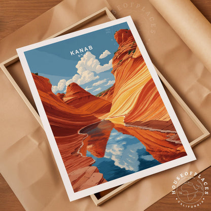 Kanab travel poster – view 4
