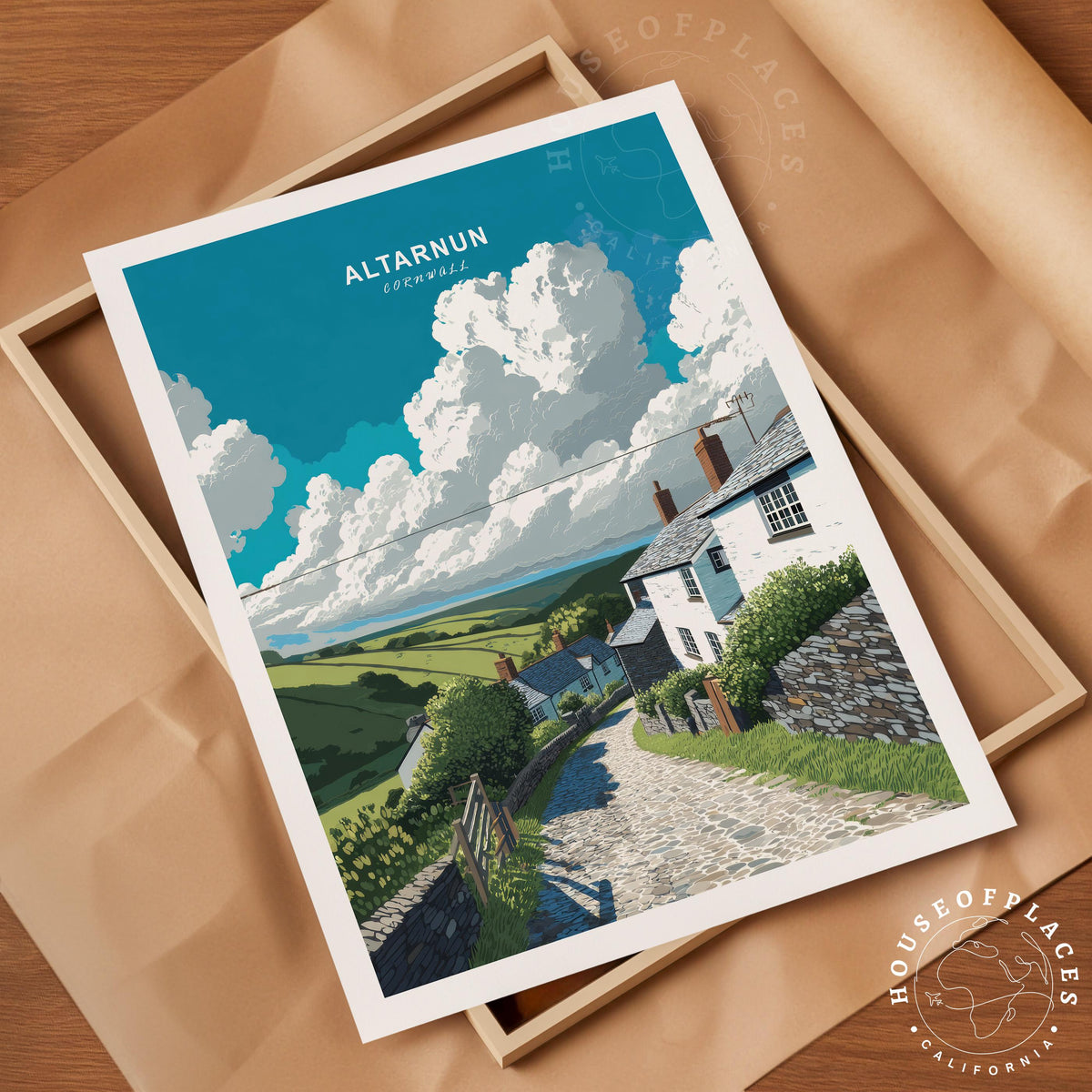 Altarnun travel poster – view 4