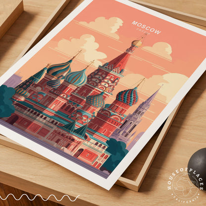 Moscow travel poster – view 7