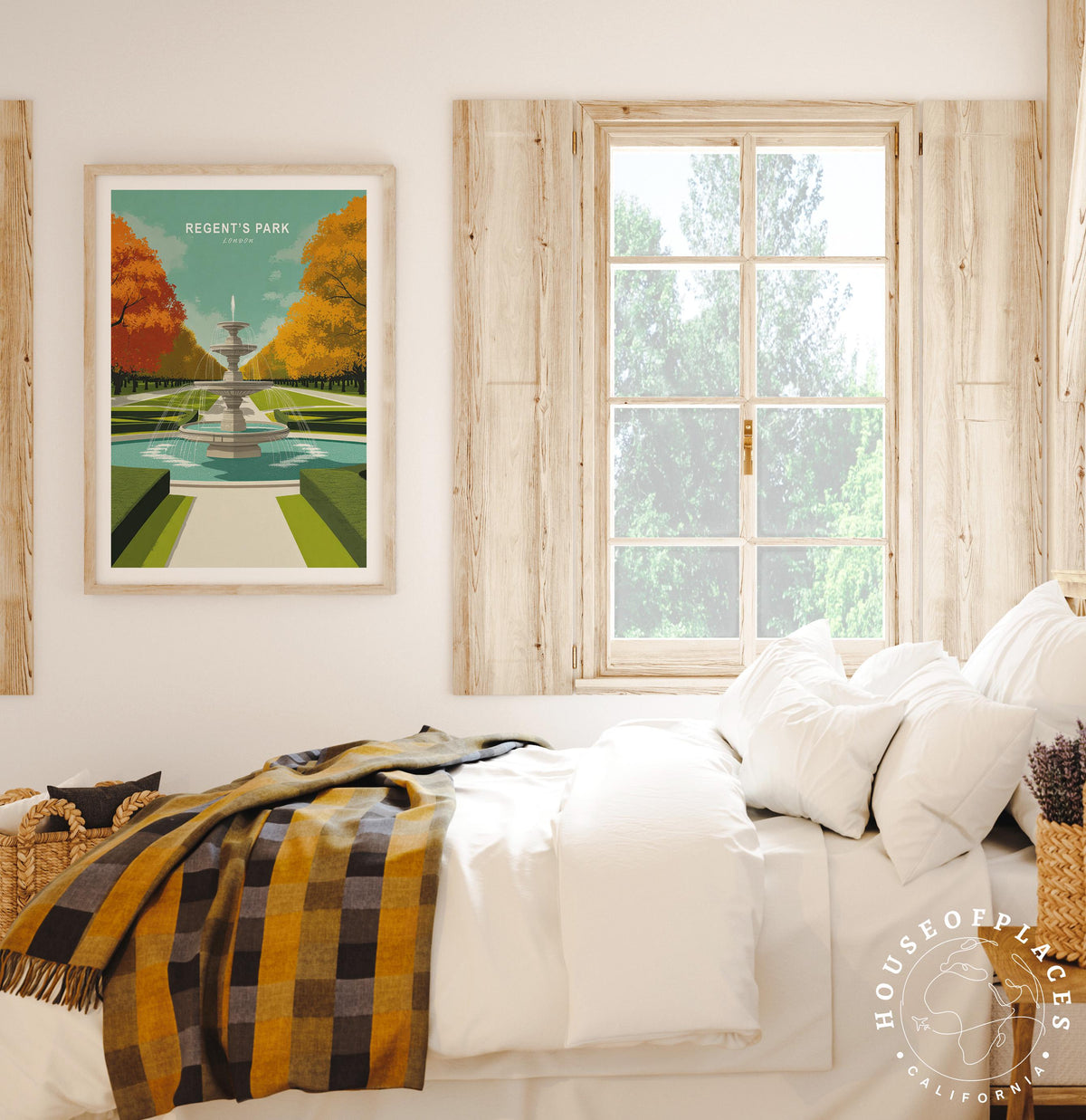 Regent's Park travel poster – view 6