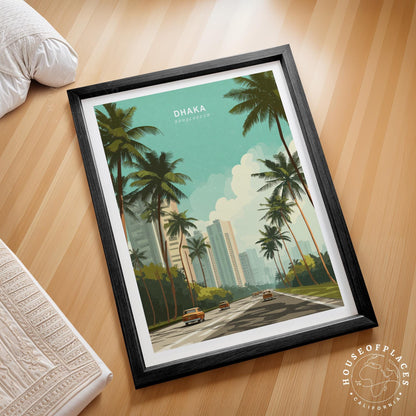 Dhaka travel poster – view 2