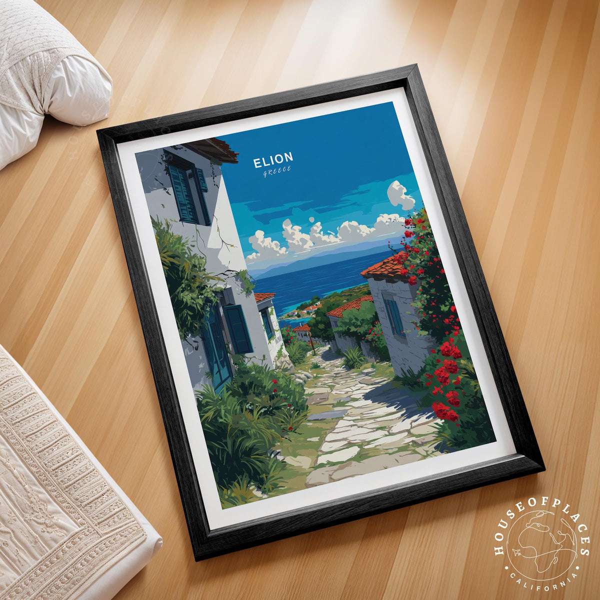 Elion travel poster – view 2