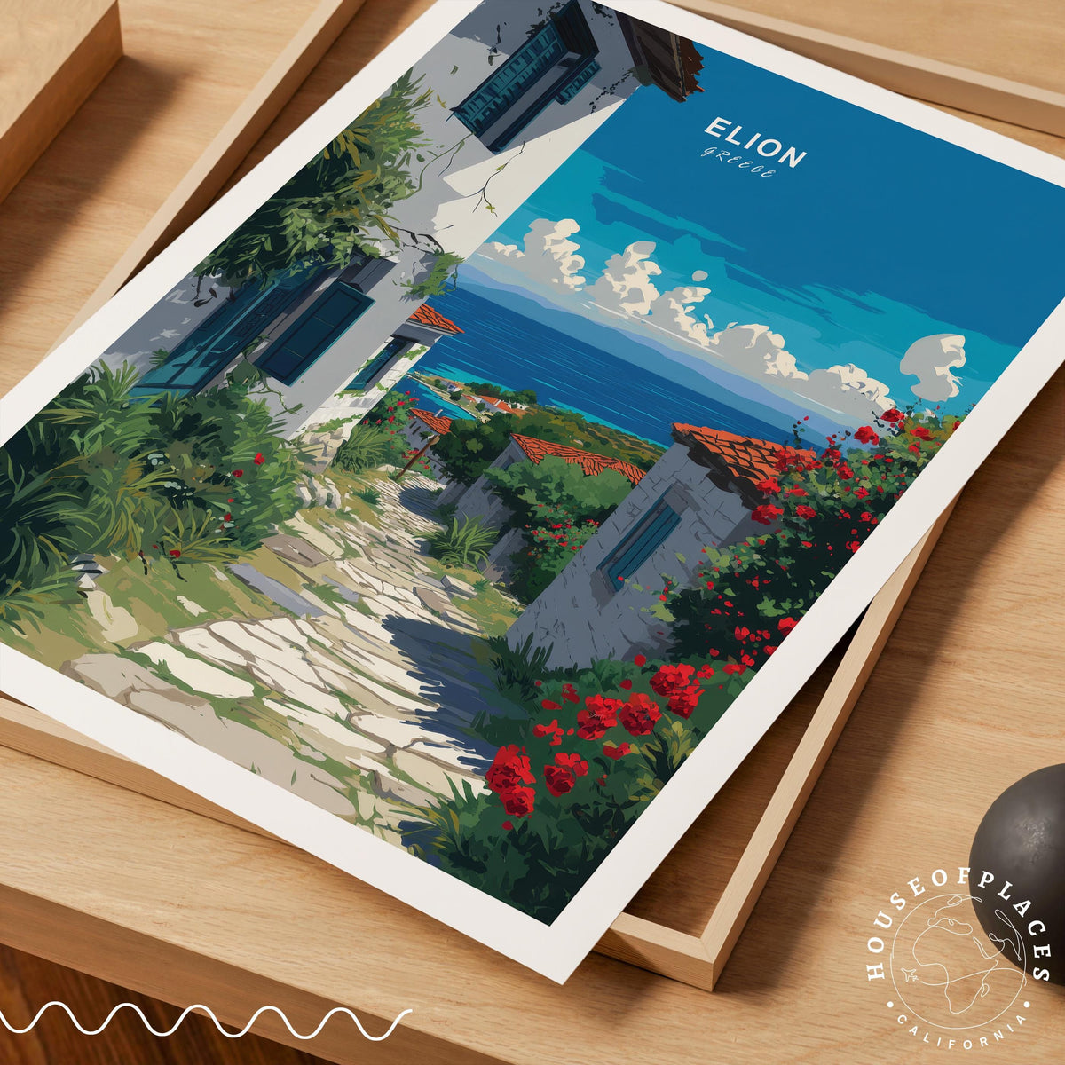 Elion travel poster – view 7