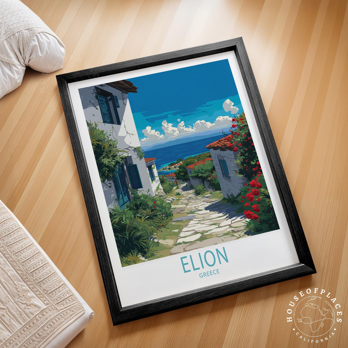 Elion travel poster – view 2