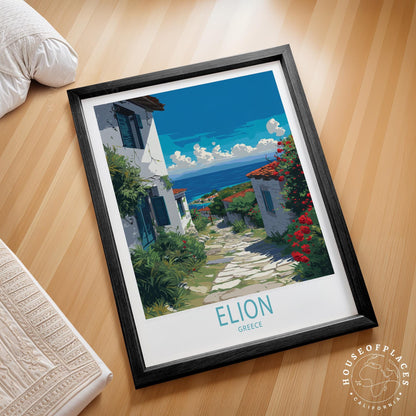 Elion travel poster – view 2