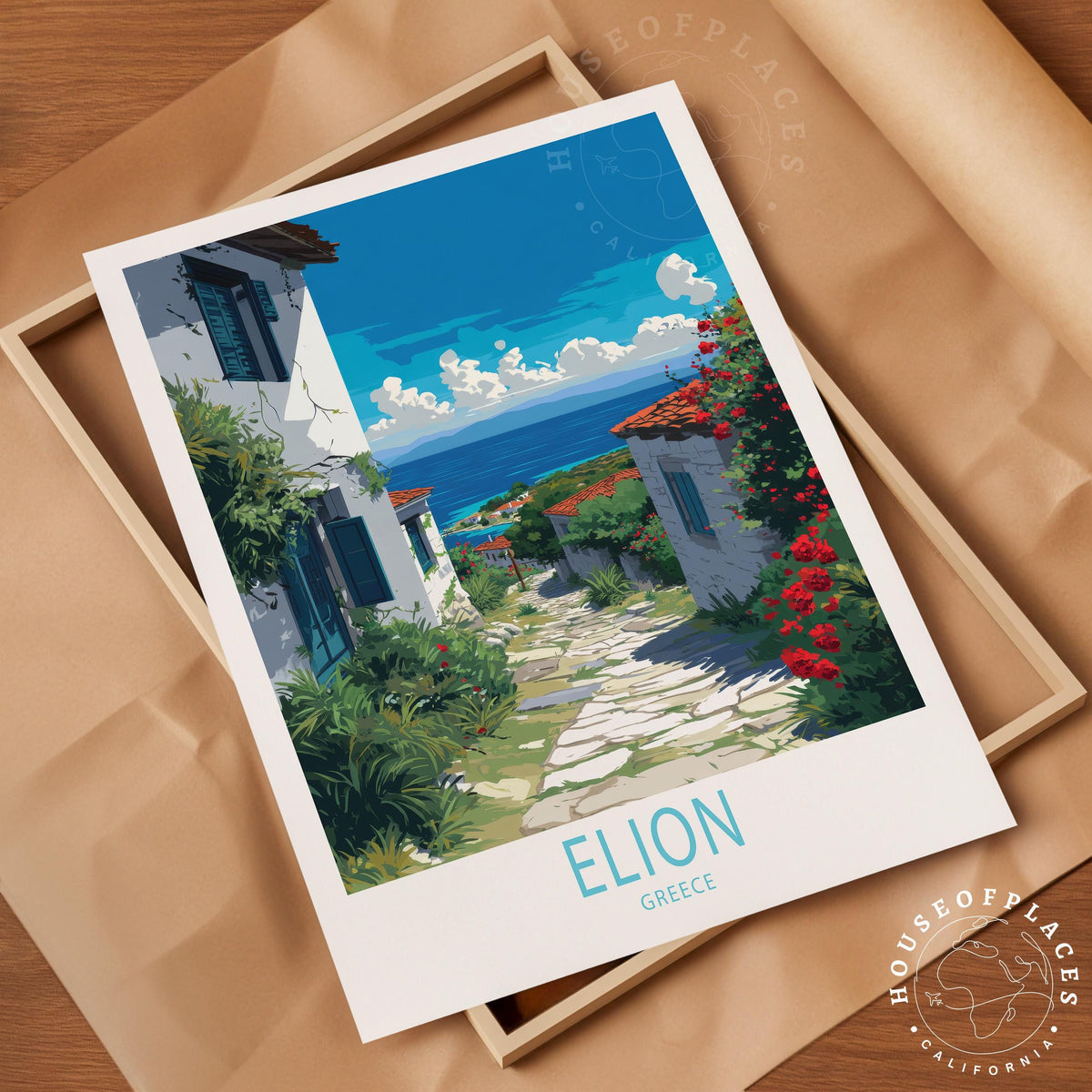 Elion travel poster – view 3