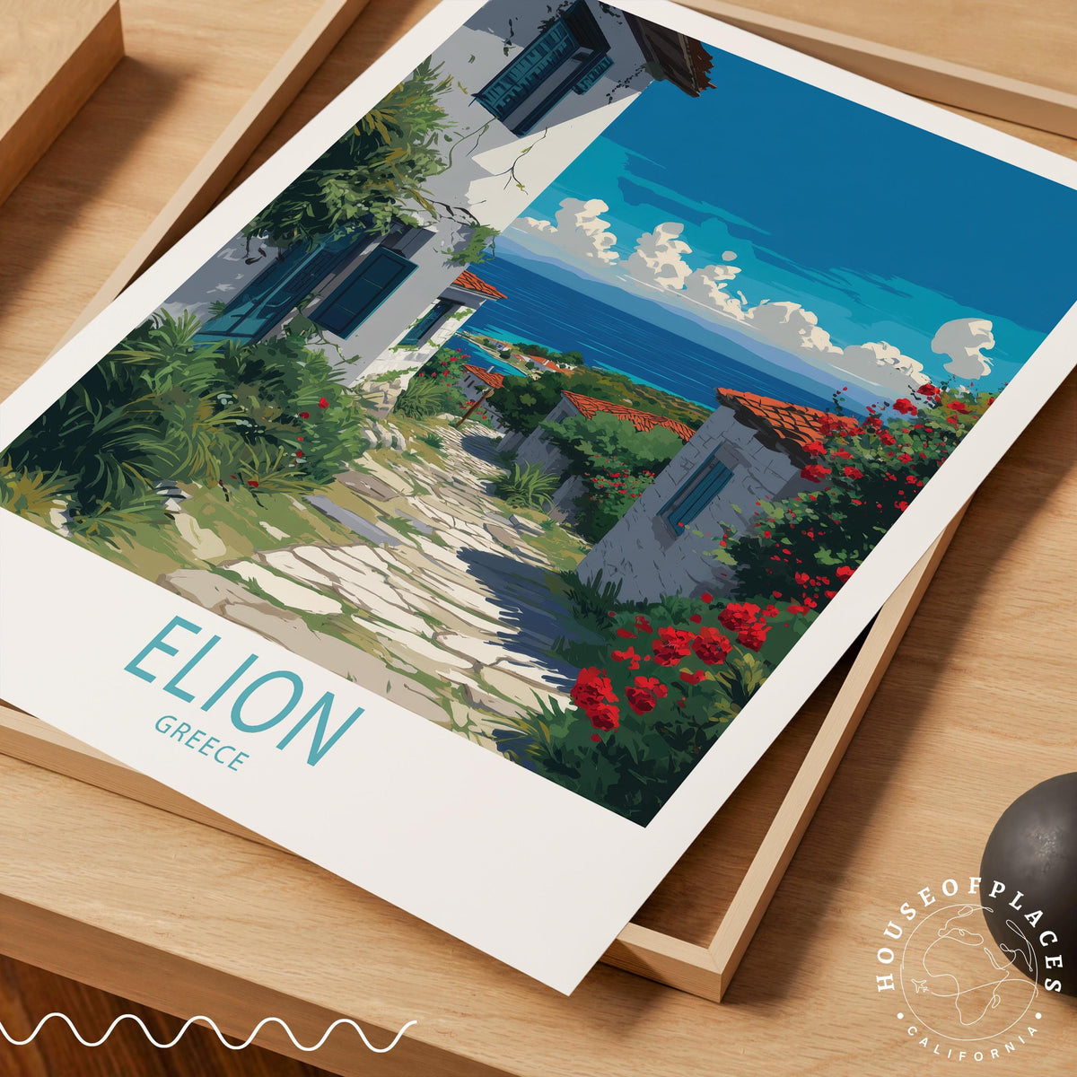 Elion travel poster – view 7