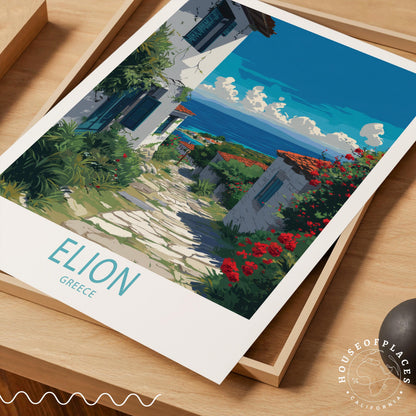 Elion travel poster – view 7