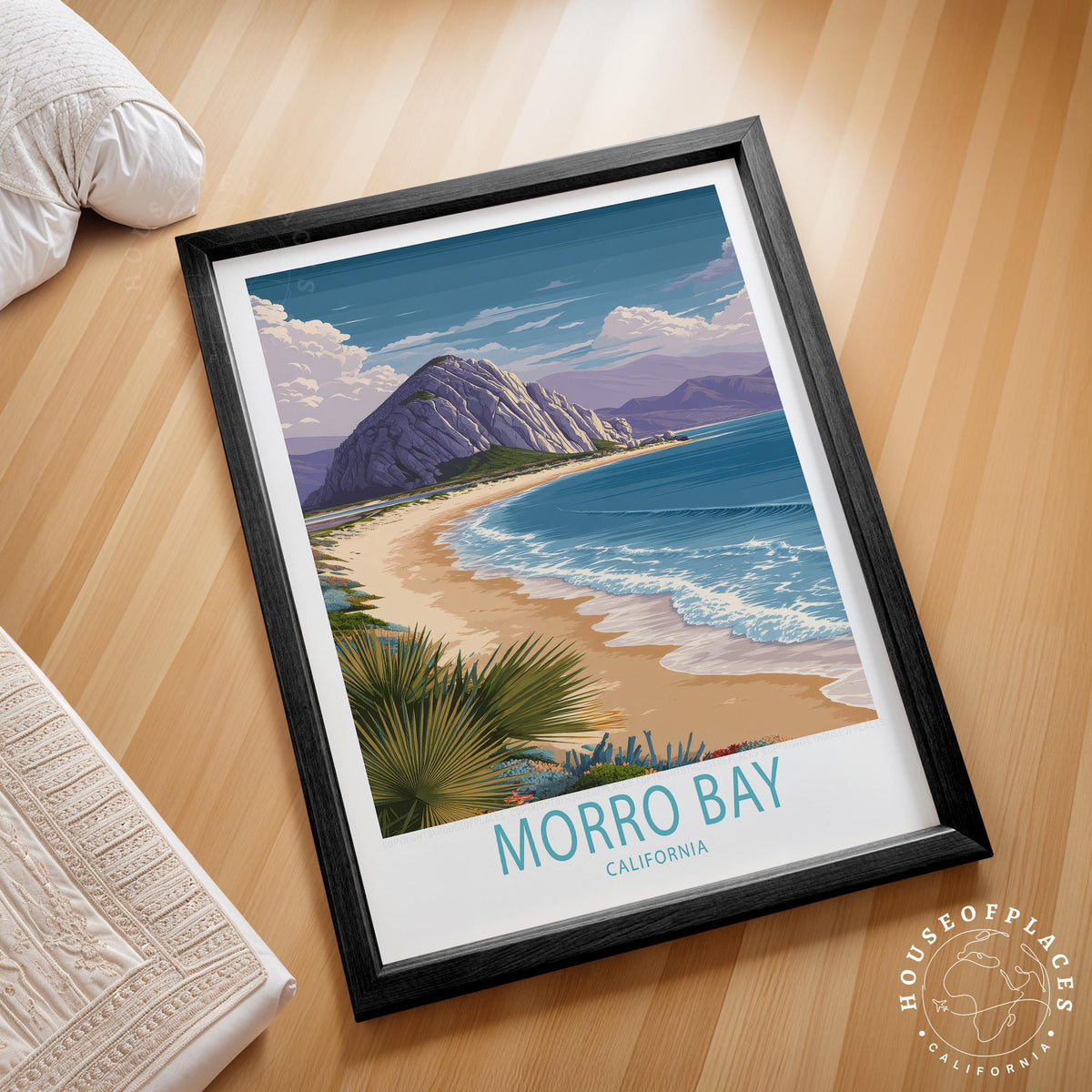 Morro Bay travel poster – view 2
