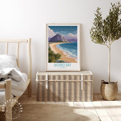 Morro Bay travel poster – view 3