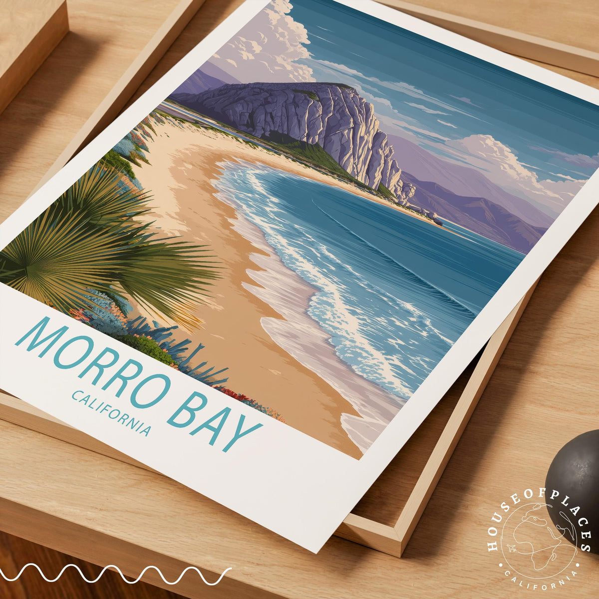 Morro Bay travel poster – view 7