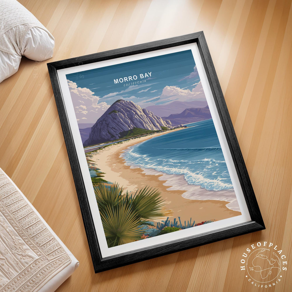 Morro Bay travel poster – view 2