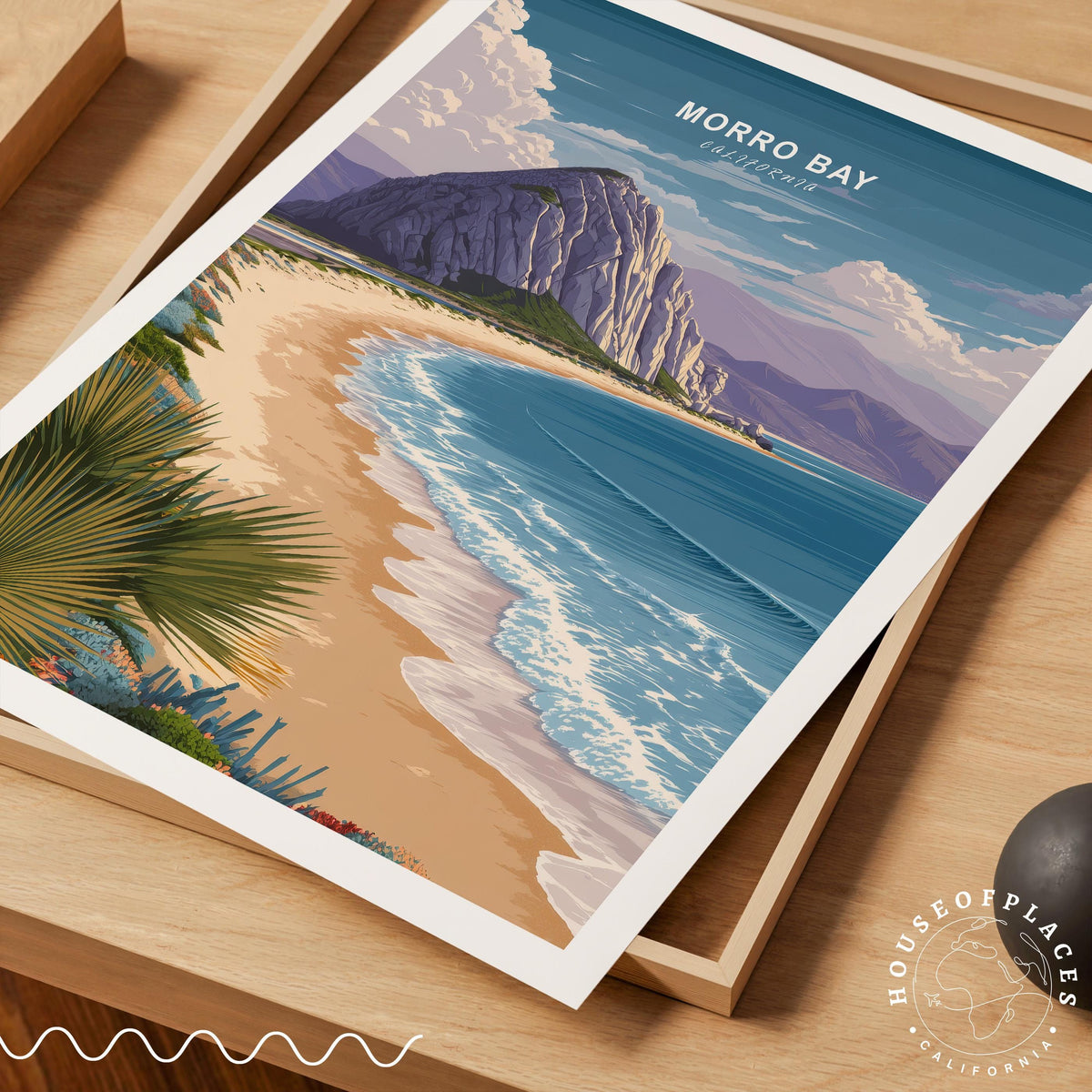 Morro Bay travel poster – view 7