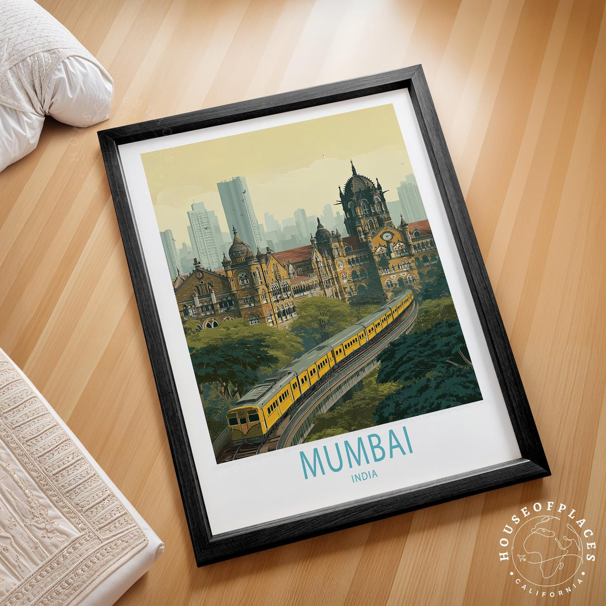 Mumbai travel poster – view 2