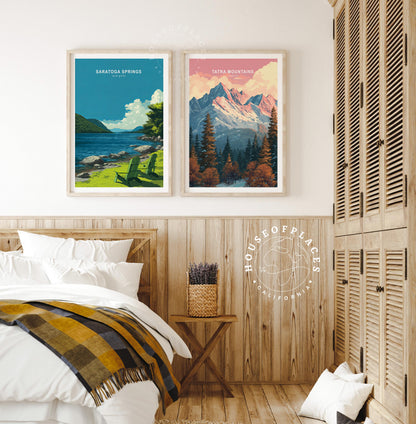 Tatra Mountains Europe travel poster – view 6