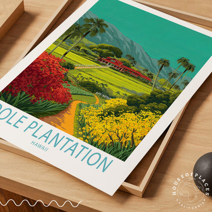Dole Plantation travel poster – view 4