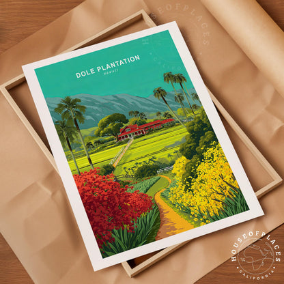 Dole Plantation travel poster – view 10