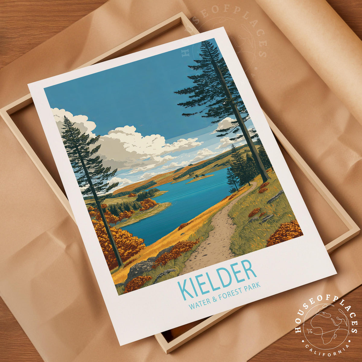 Keilder Water Forest Park travel poster – view 10