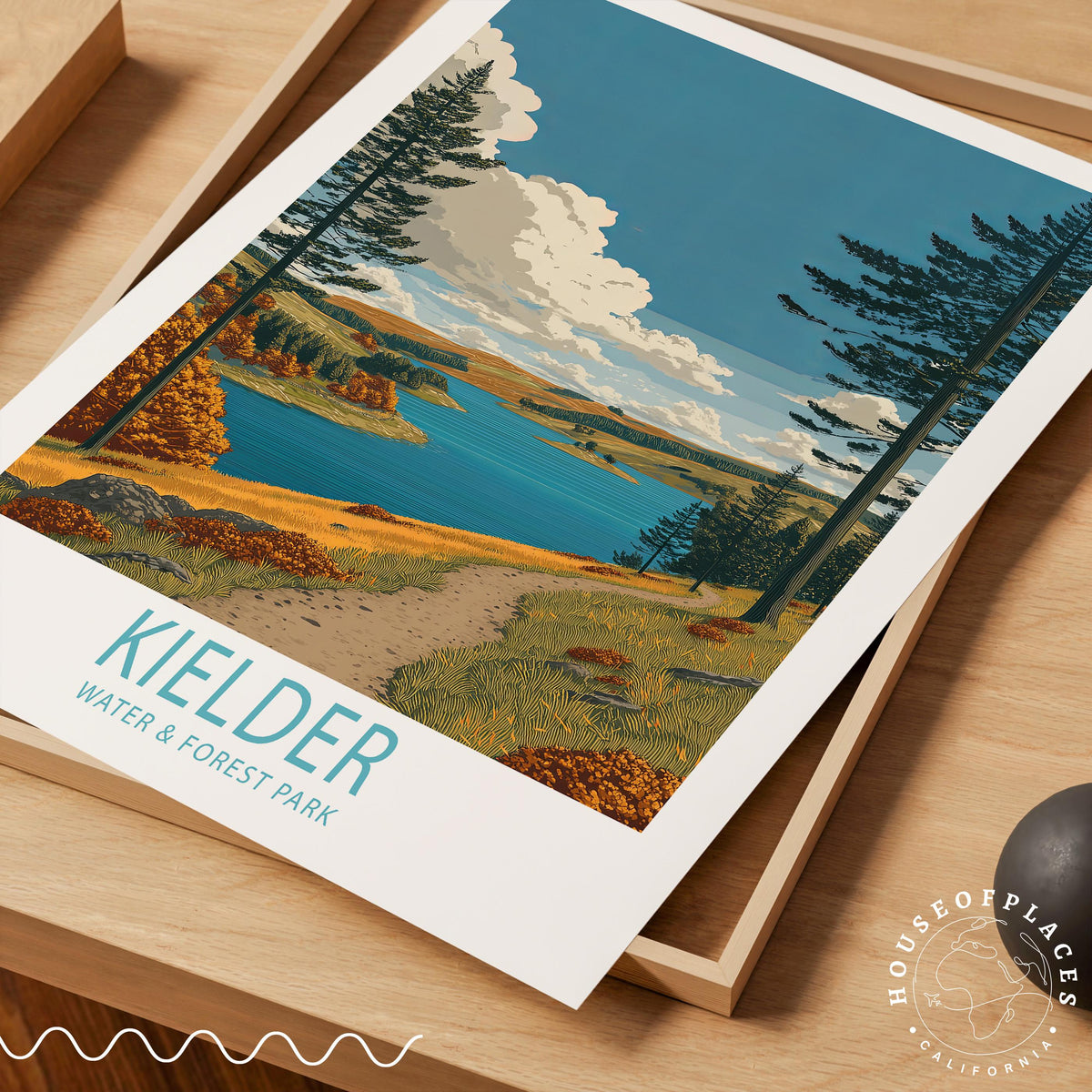 Keilder Water Forest Park travel poster – view 4