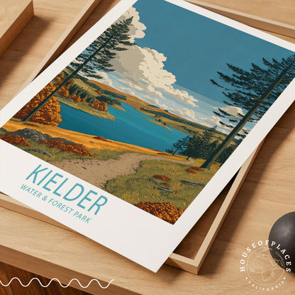 Keilder Water Forest Park travel poster – view 4