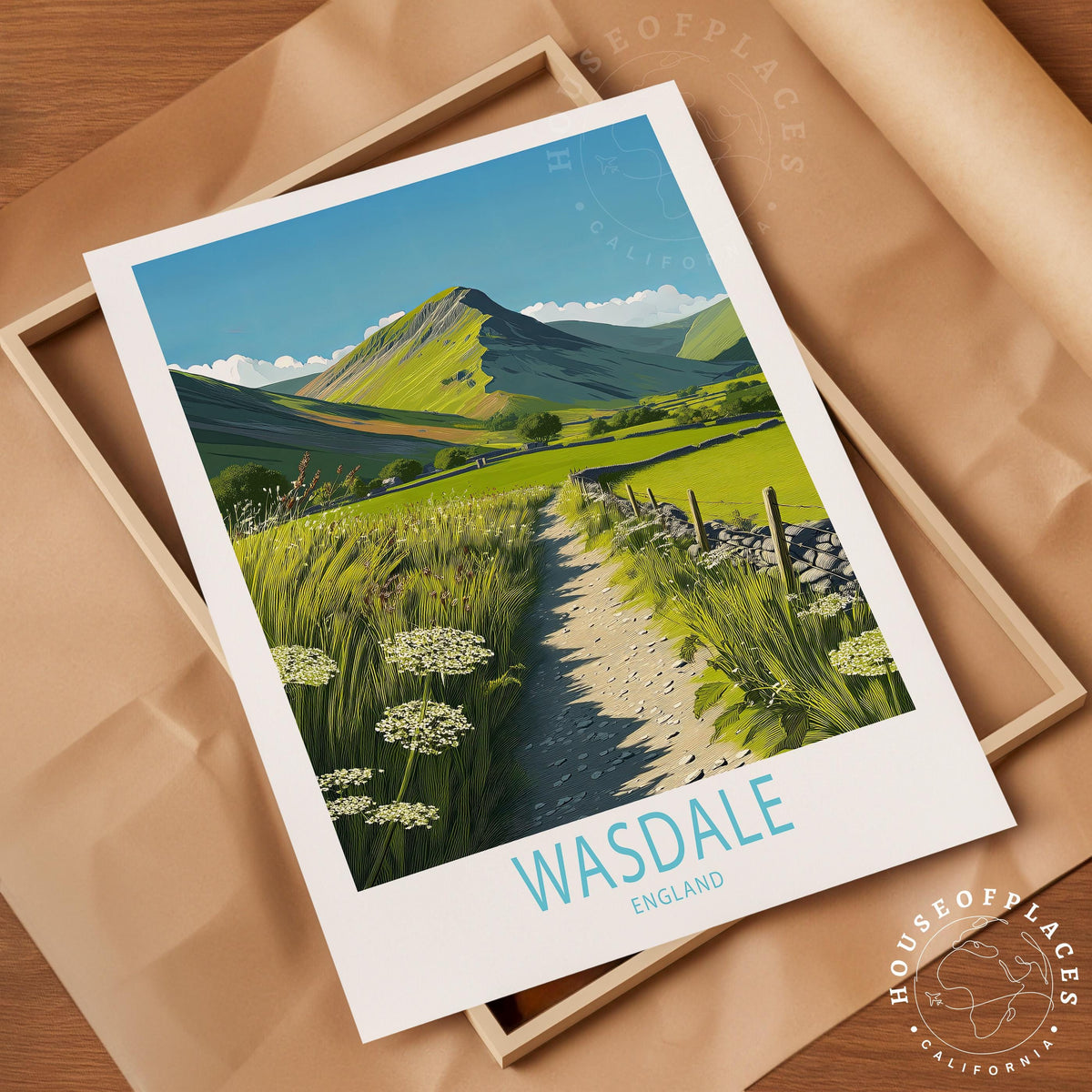 Wasdale travel poster – view 10