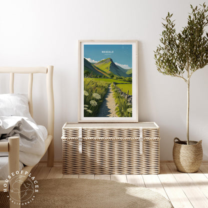 Wasdale travel poster – view 3