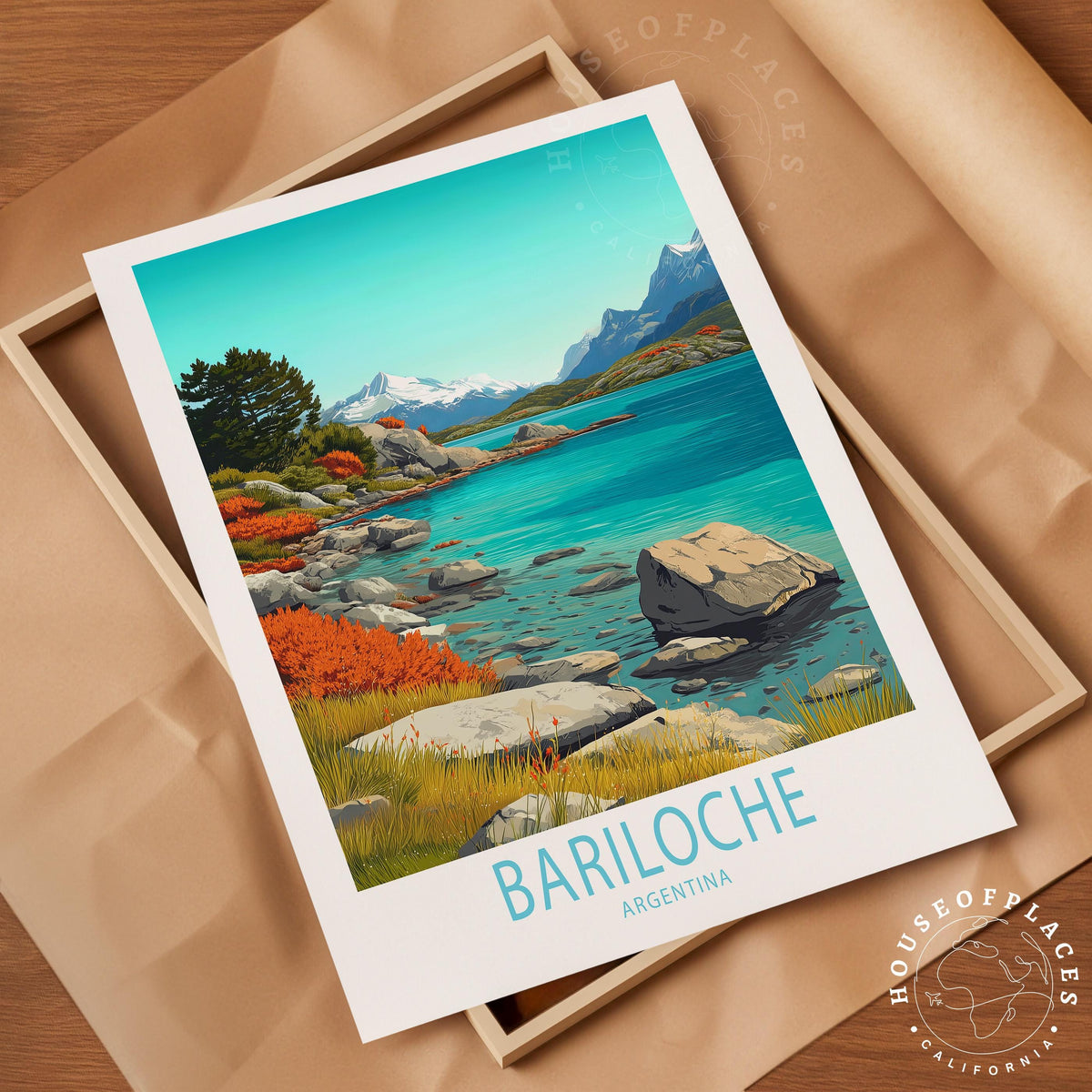 Bariloche travel poster – view 10