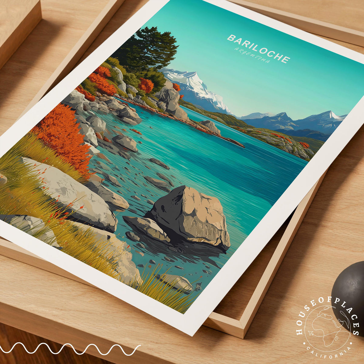 Bariloche travel poster – view 4
