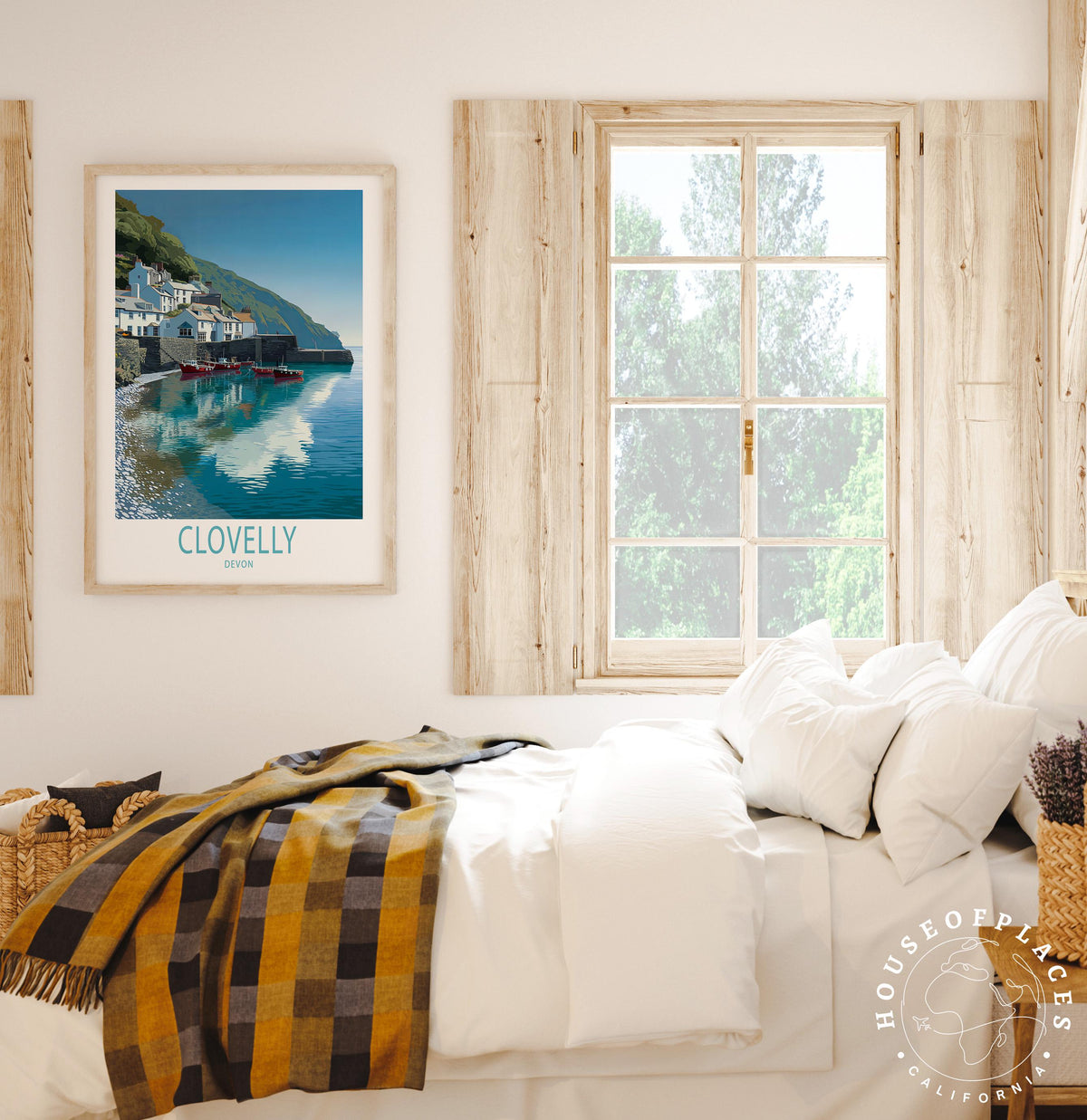 Clovelly travel poster – view 7