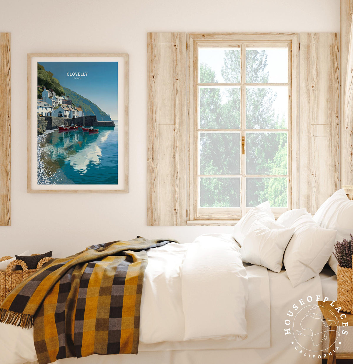 Clovelly travel poster – view 7