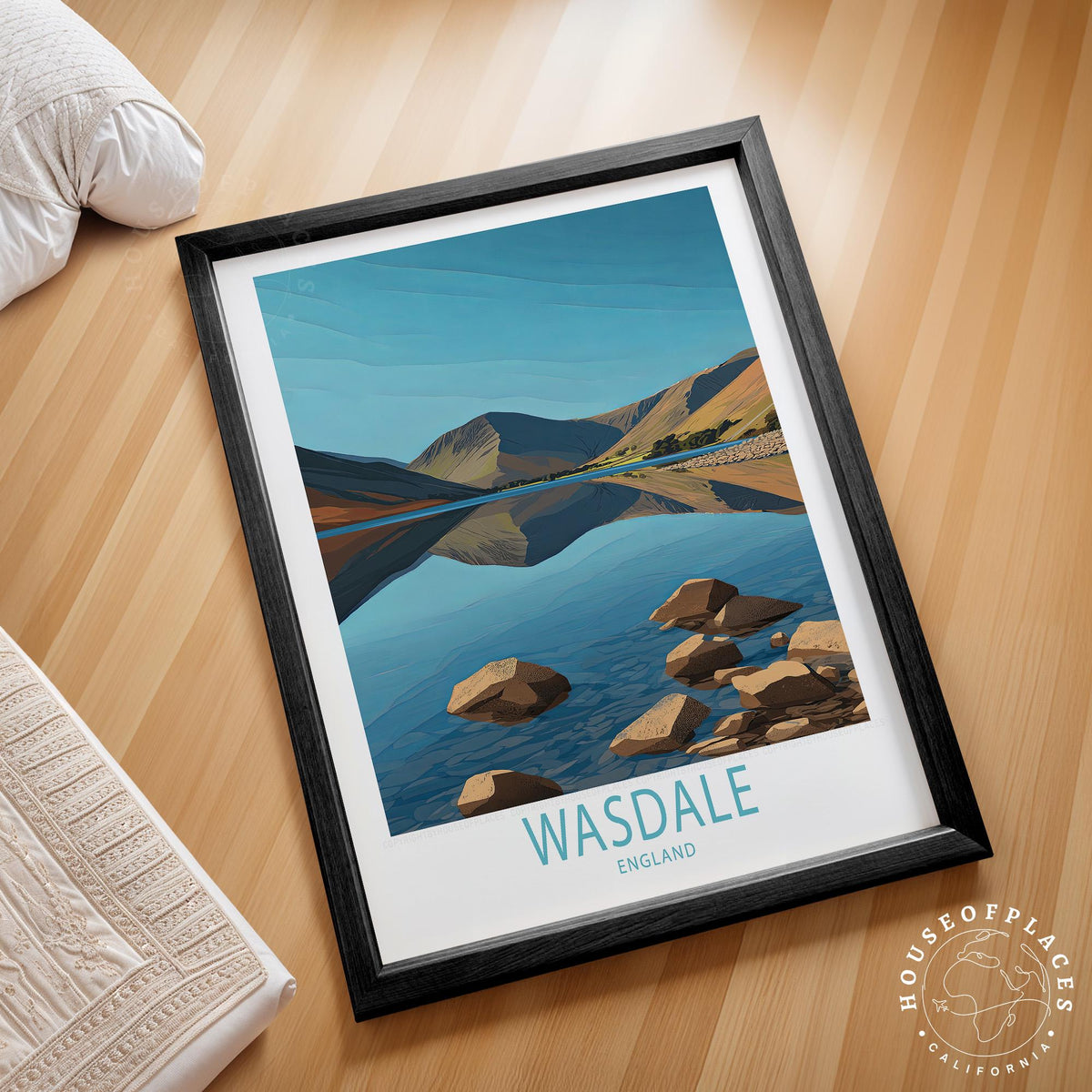 Wasdale travel poster – view 2