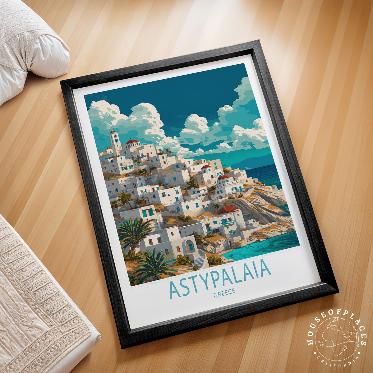 Astypalaia travel poster – view 2