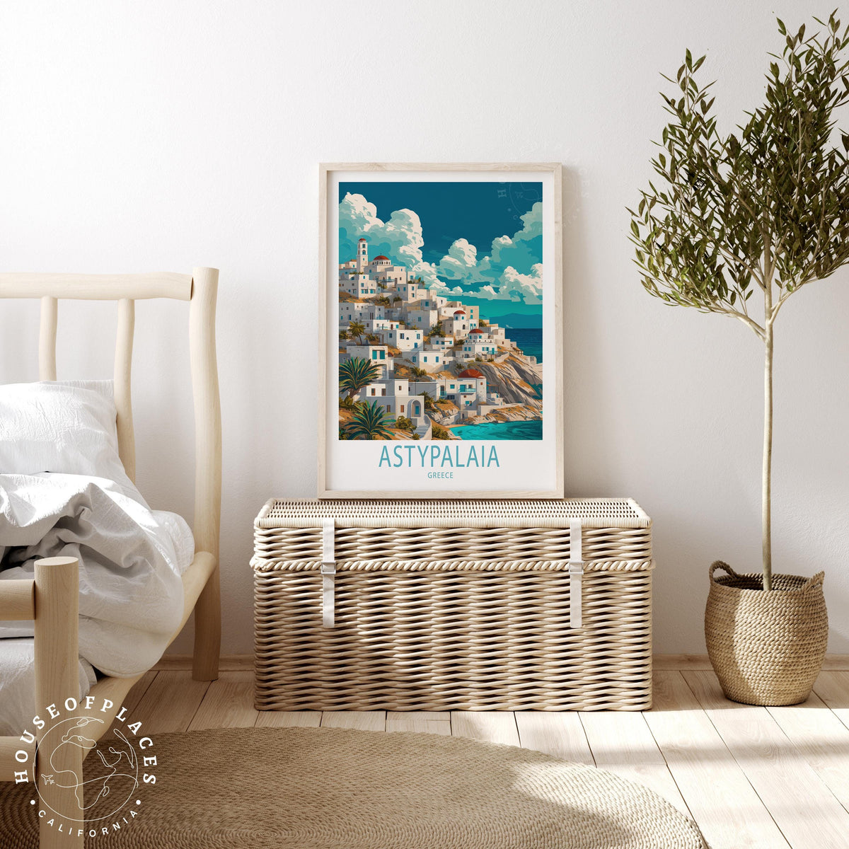 Astypalaia travel poster – view 3