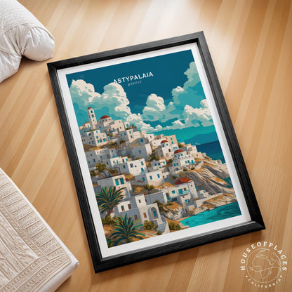 Astypalaia travel poster – view 2