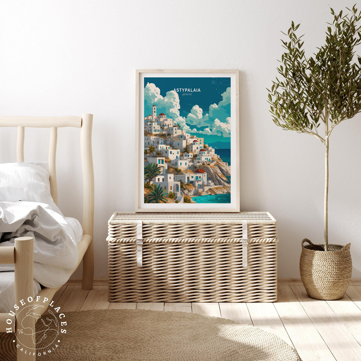 Astypalaia travel poster – view 3