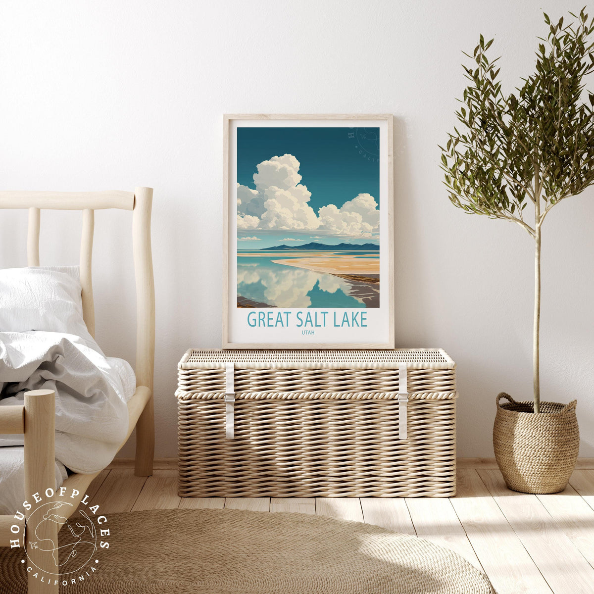 Great Salt Lake travel poster – view 3