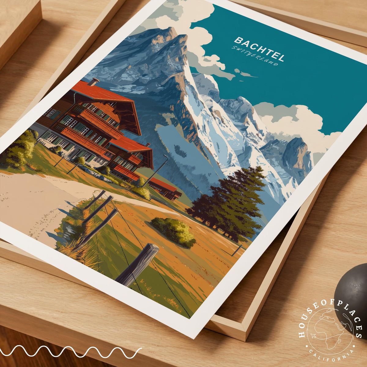 Bachtel travel poster – view 7