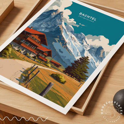 Bachtel travel poster – view 7