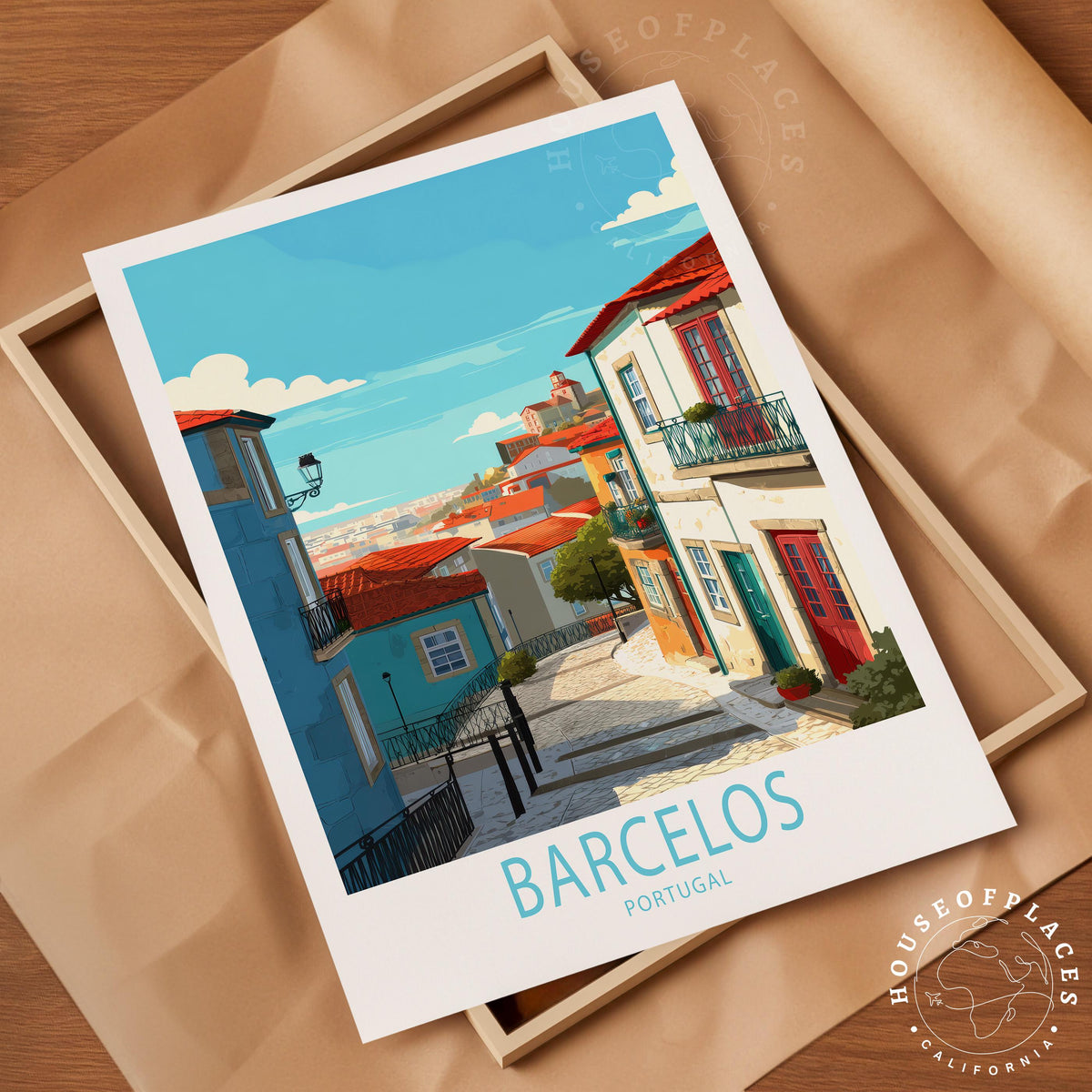 Barcelos travel poster – view 4