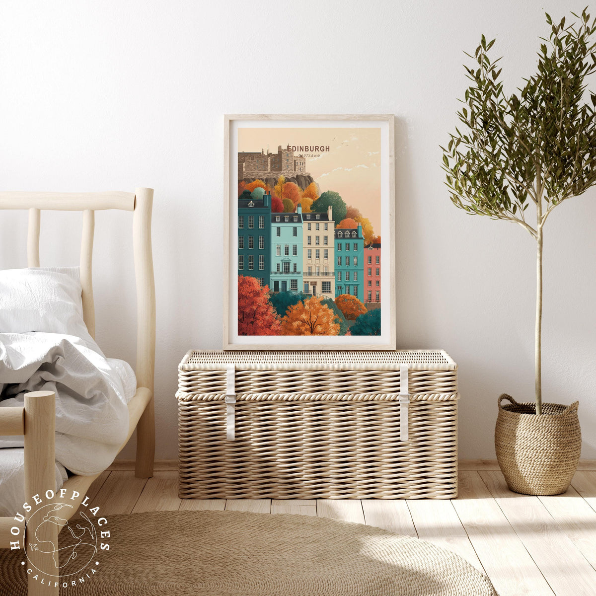 Edinburgh travel poster – view 3