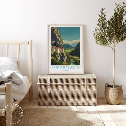 Predjama Castle travel poster – view 3
