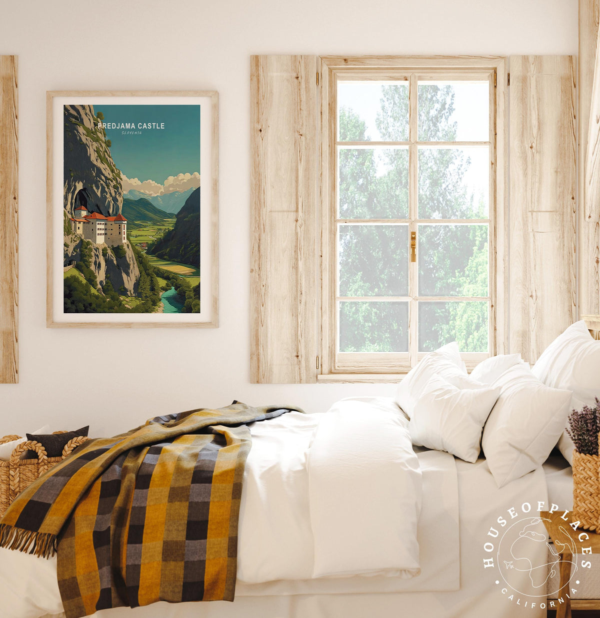 Predjama Castle travel poster – view 7