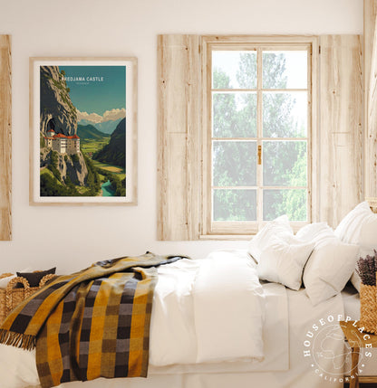 Predjama Castle travel poster – view 7