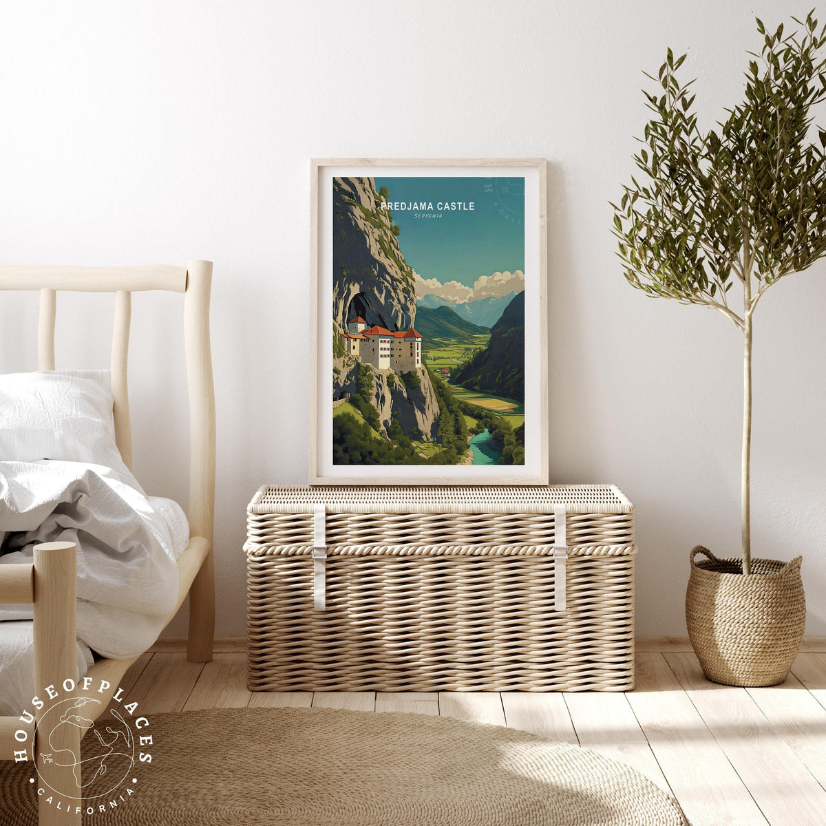 Predjama Castle travel poster – view 3