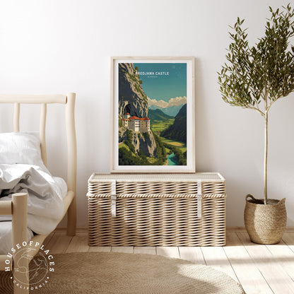 Predjama Castle travel poster – view 3