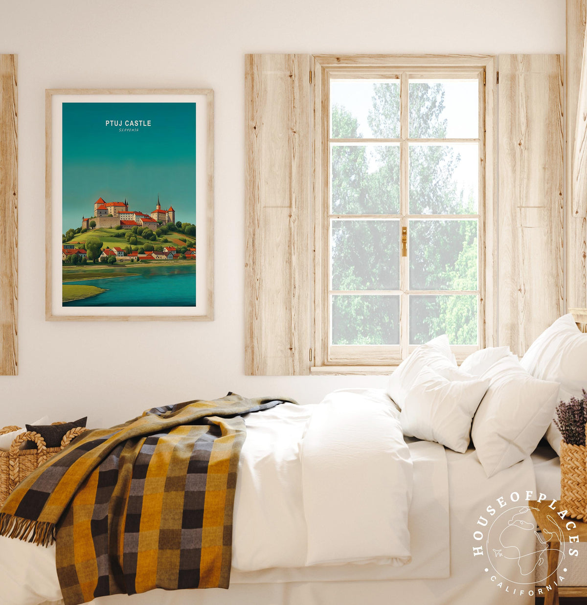 Ptuj Castle travel poster – view 7
