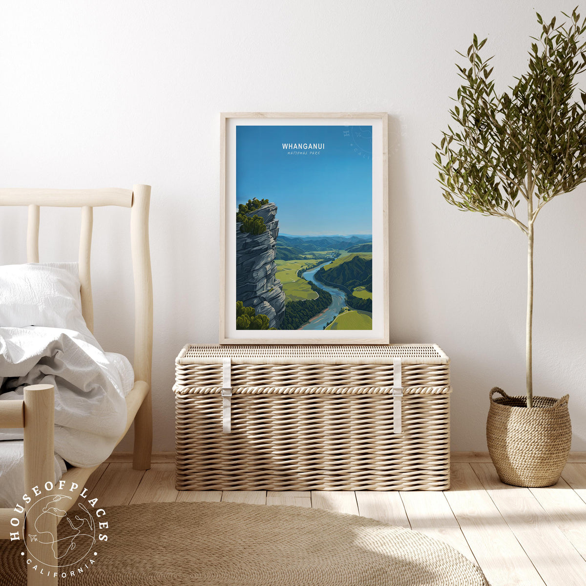 Whanganui National Park travel poster – view 3