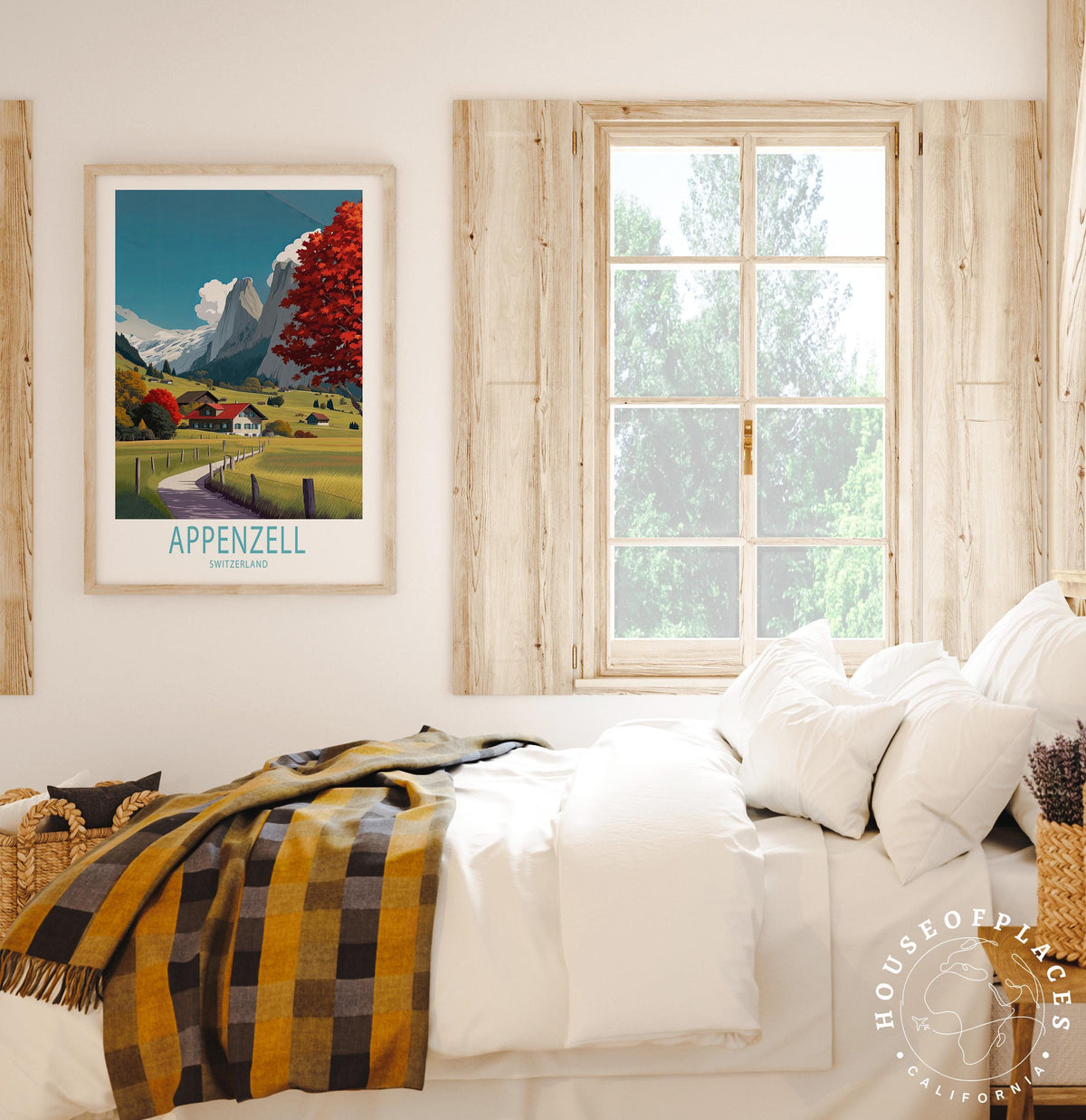 Appenzell travel poster – view 7