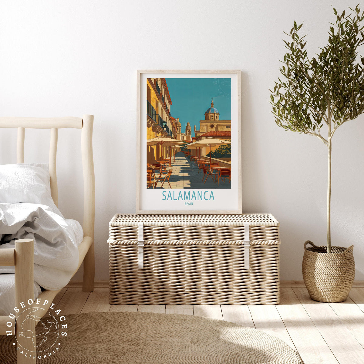 Salamanca travel poster – view 3