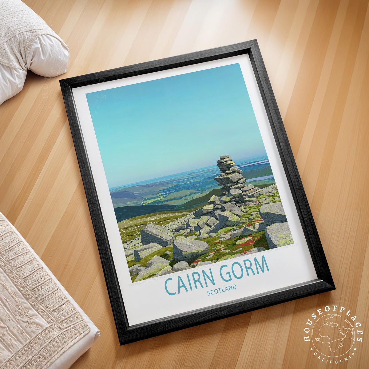 Cairn Gorm travel poster – view 2